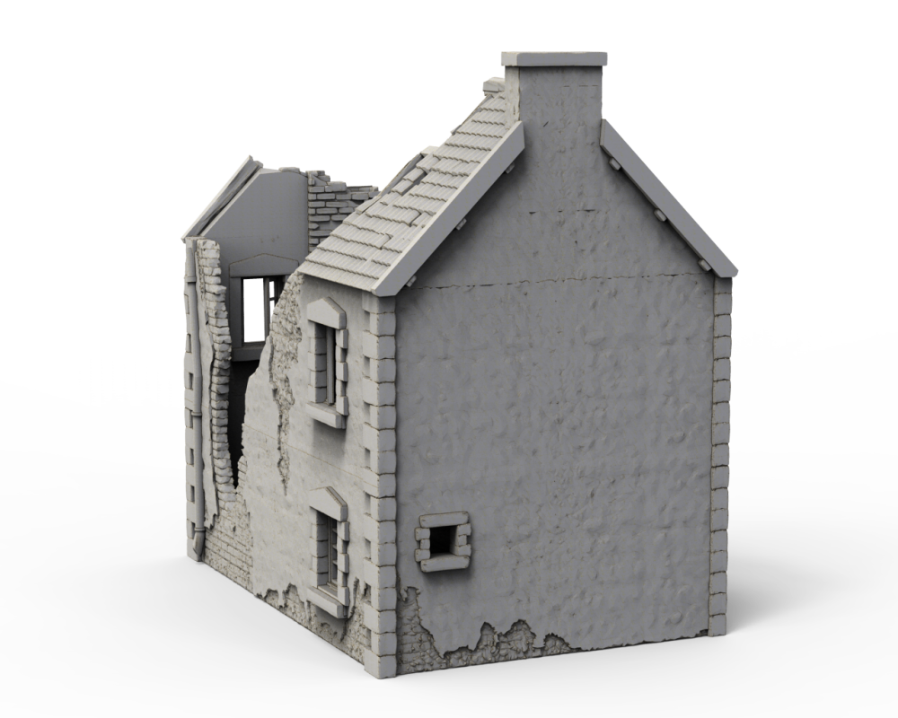 French Town House Ruins