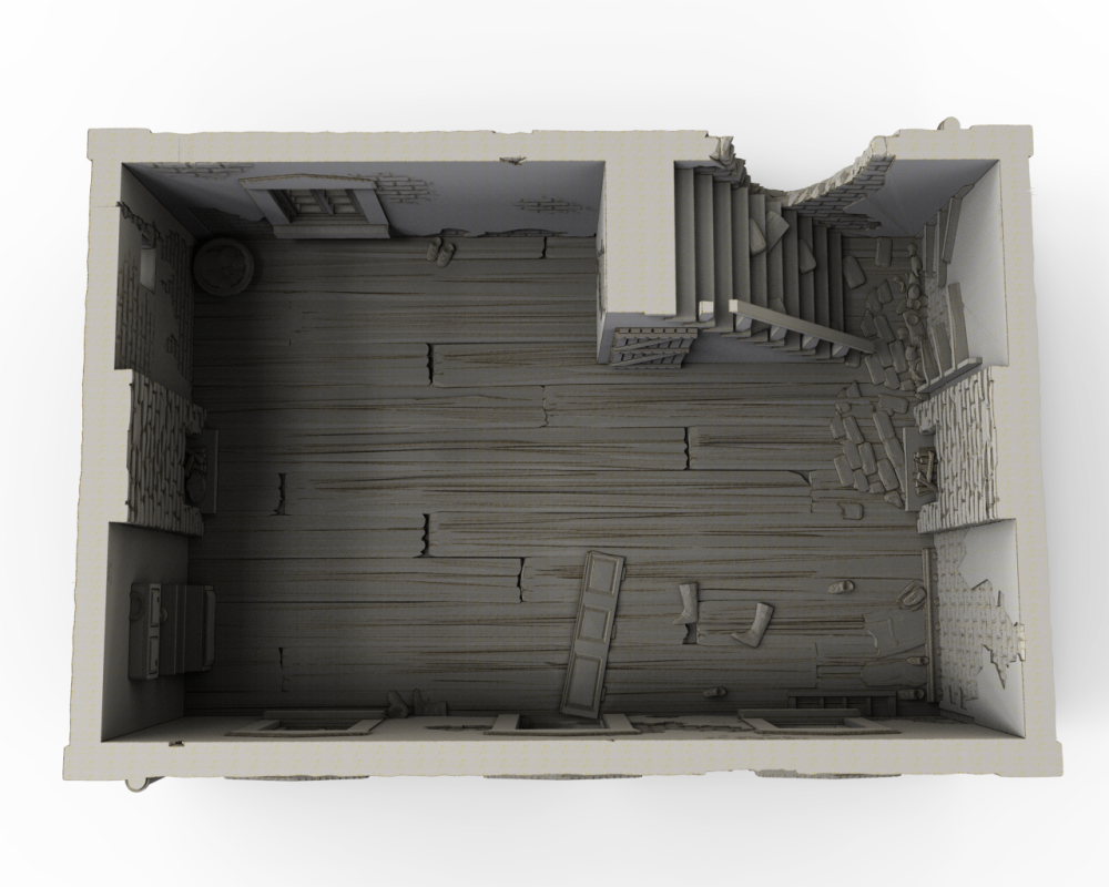 French Town House Ruins