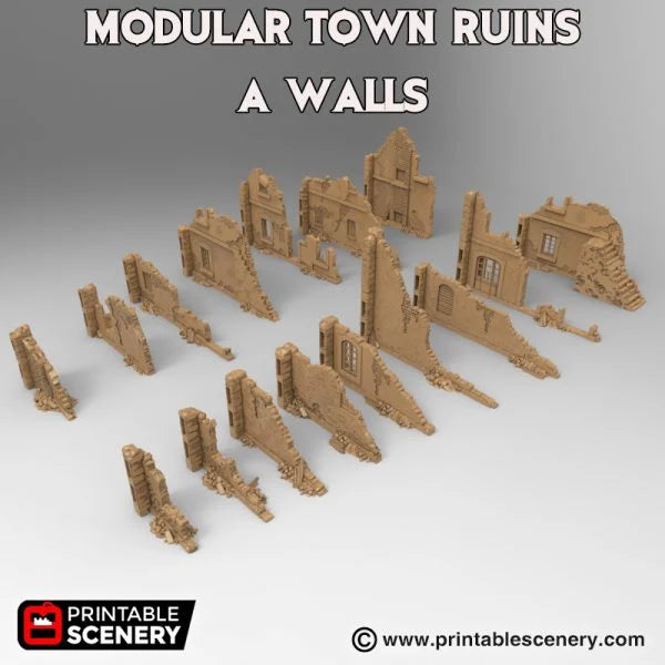 Modular Town Ruins