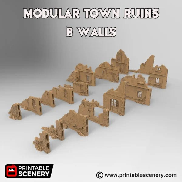 Modular Town Ruins